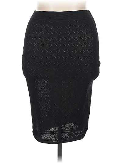 Pre-owned Scotch & Soda Formal Skirt In Black