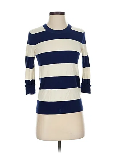 Pre-owned Gap 3/4 Sleeve T-shirt In Blue