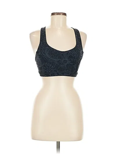 Pre-owned Lululemon Athletica Sports Bra In Blue