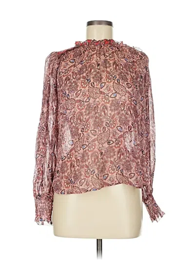 Boden Long Sleeve Blouse In Brown