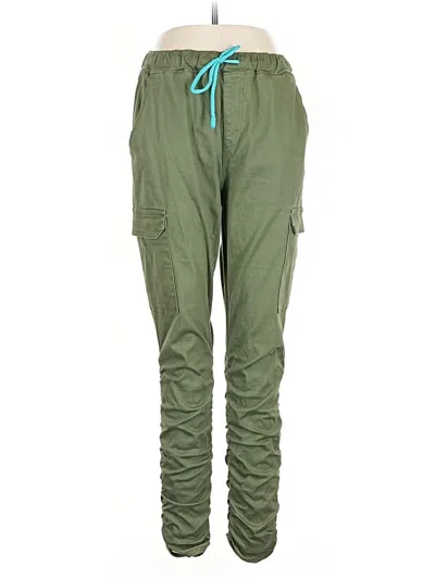 Pre-owned Almost Famous Cargo Pants In Green