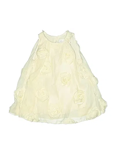 Pre-owned Zara Baby Babies' Dress In White