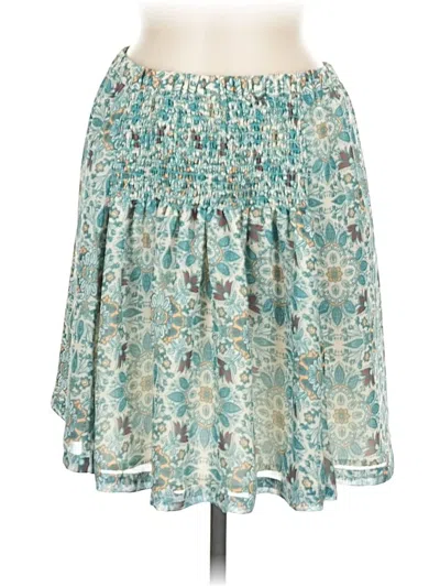 Pre-owned Maeve Casual Skirt In Blue