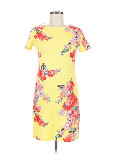 Pre-owned Joules Casual Dress In Yellow
