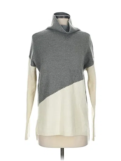 Pre-owned Dkny Jeans Turtleneck Sweater In Gray