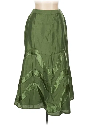 Pre-owned Sundays Formal Skirt In Green
