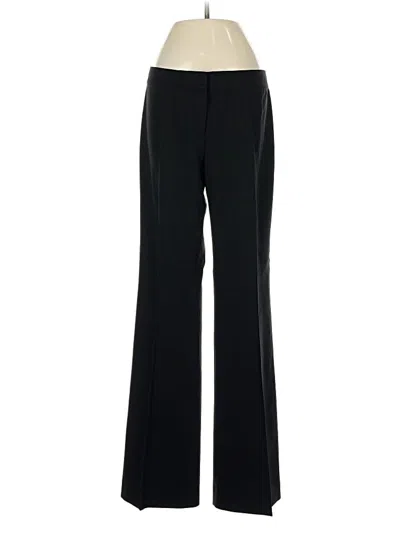 Pre-owned Elie Tahari Wool Pants In Black