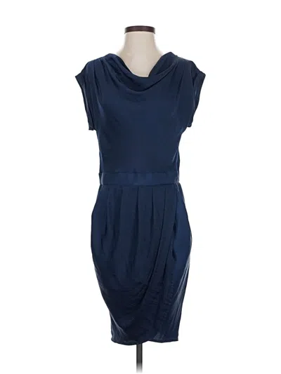 Pre-owned Bcbgmaxazria Casual Dress In Blue