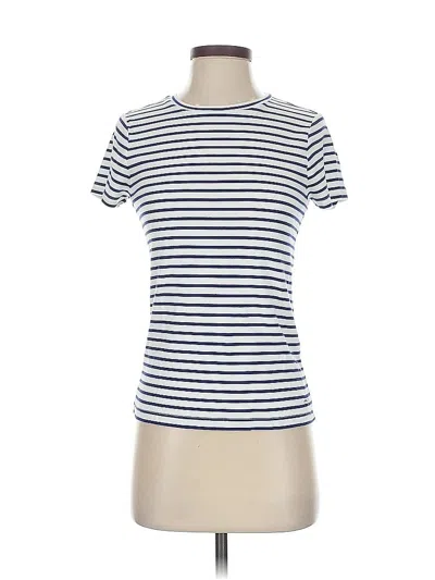 Pre-owned Vineyard Vines Short Sleeve T-shirt In White