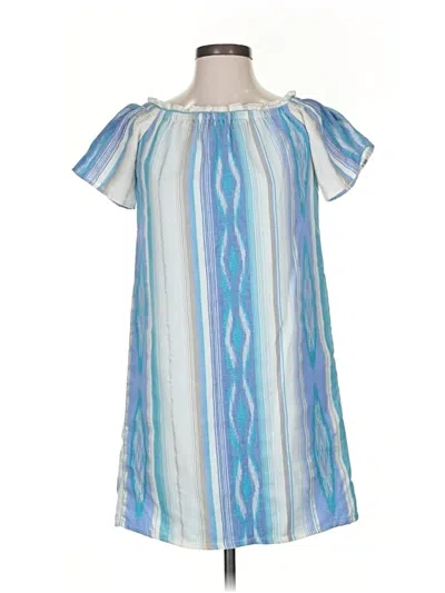 Pre-owned Drew Casual Dress In Blue