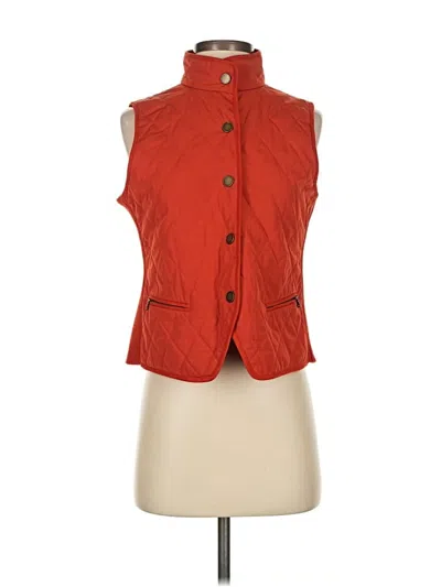 Pre-owned Talbots Vest In Red