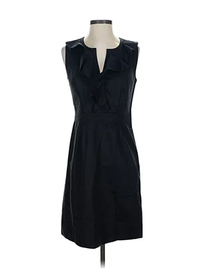 Pre-owned Ann Taylor Loft Cocktail Dress In Black
