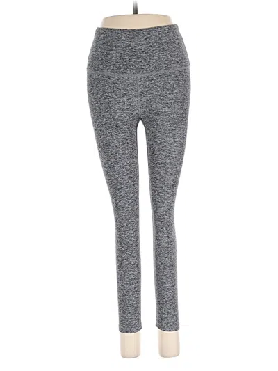 Pre-owned Beyond Yoga Active Pants In Gray