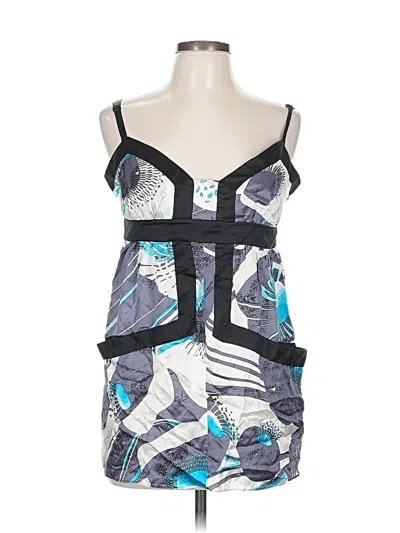 Pre-owned Single Cocktail Dress In Blue