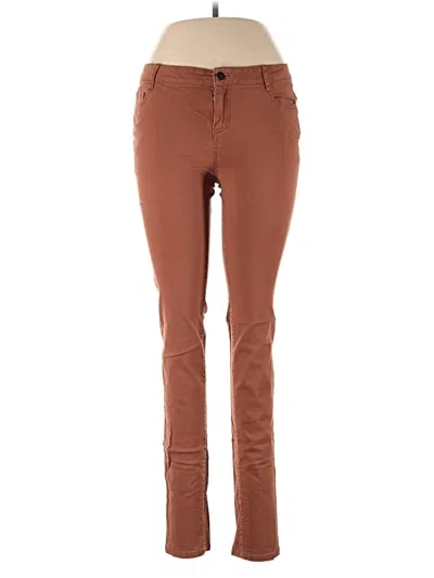 Pre-owned Blu Pepper Casual Pants In Brown