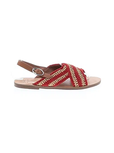 Pre-owned Marc Fisher Sandals In Red