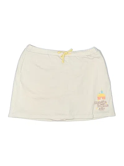 Pre-owned Disney Casual Skirt In White