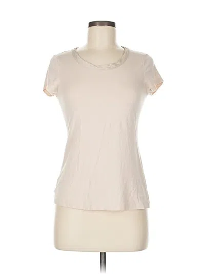 Pre-owned Banana Republic Short Sleeve T-shirt In White