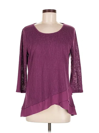 Pre-owned Skies Are Blue Cardigan Sweater In Purple