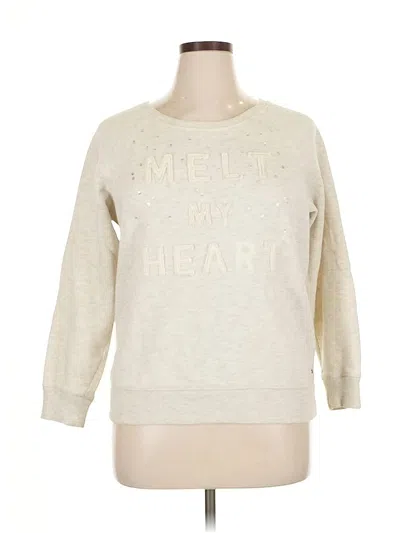 Pre-owned American Eagle Outfitters Sweatshirt In Silver