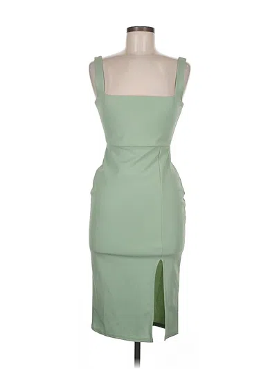 Pre-owned Nasty Gal Inc. Cocktail Dress In Green