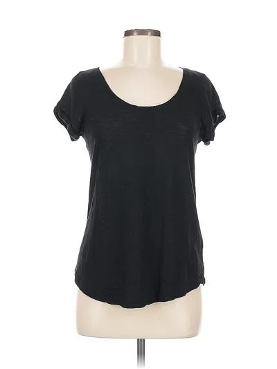 Pre-owned Banana Republic Factory Store Short Sleeve T-shirt In Black