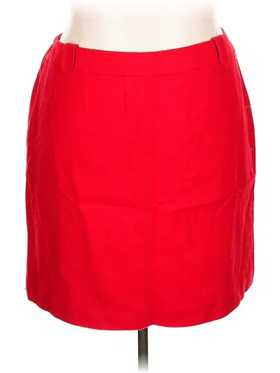 Talbots Formal Skirt In Red