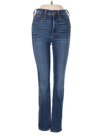 Pre-owned Madewell Jeans In Blue