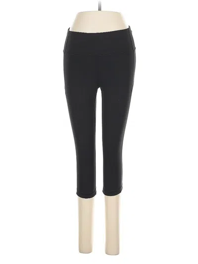 Pre-owned Lululemon Athletica Active Pants In Black