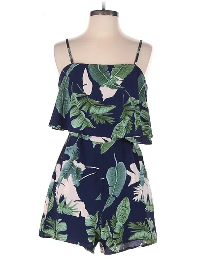 Pre-owned Davi & Dani Casual Dress In Blue