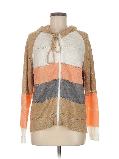 Pre-owned Unbranded Cardigan Sweater In Brown