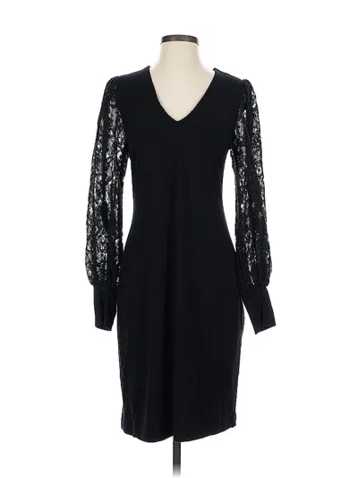 Pre-owned Karen Kane Cocktail Dress In Black
