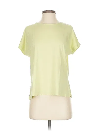 Pre-owned Jjill Short Sleeve T-shirt In Green