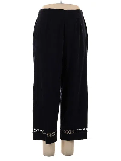 Pre-owned Leslie Fay Casual Pants In Blue