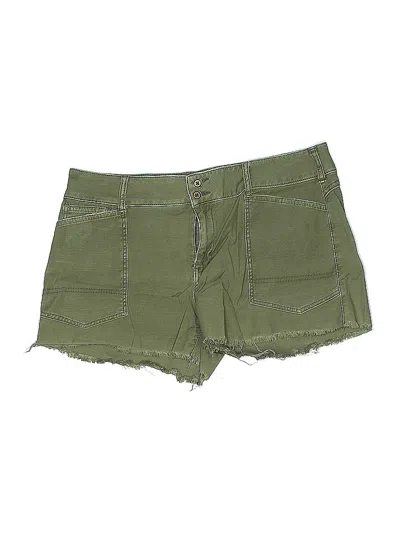 Pre-owned Pilcro Khaki Shorts In Green