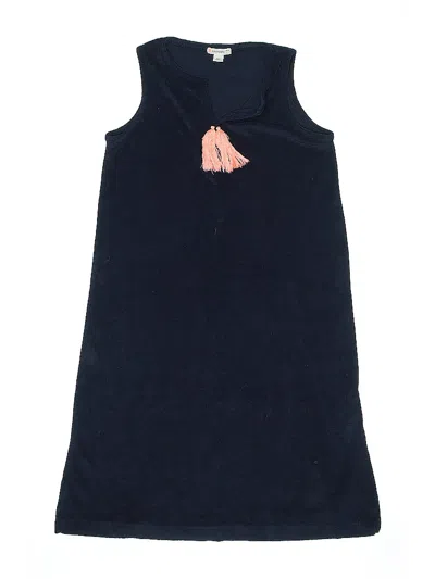 Pre-owned Crewcuts Kids' Dress In Blue