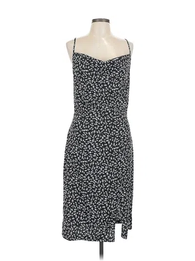 Pre-owned Shein Casual Dress In Black