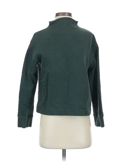 Pre-owned Madewell Turtleneck Sweater In Green