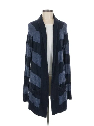 Pre-owned Gap Cardigan Sweater In Blue