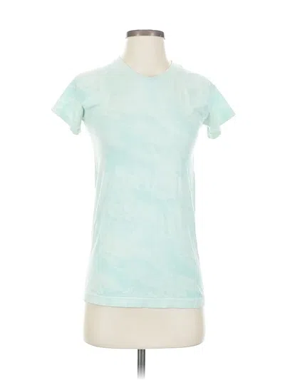 Pre-owned Athleta Short Sleeve T-shirt In Blue