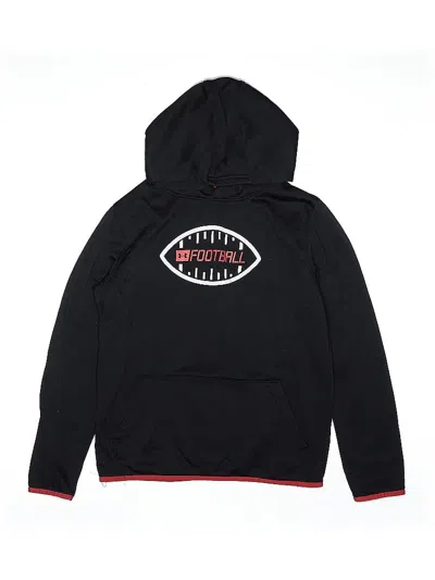 Pre-owned Under Armour Kids' Pullover Hoodie In Black