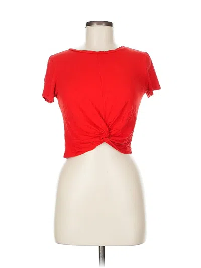 Pre-owned Gaze Short Sleeve T-shirt In Red