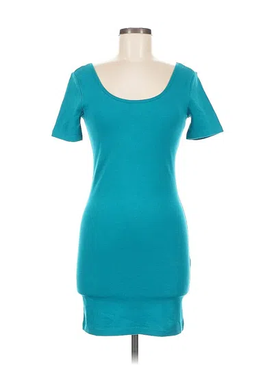 Pre-owned Forever 21 Casual Dress In Blue