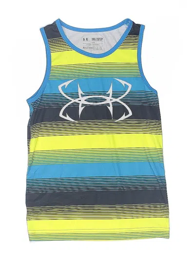 Pre-owned Under Armour Kids' Active Tank Top In Blue