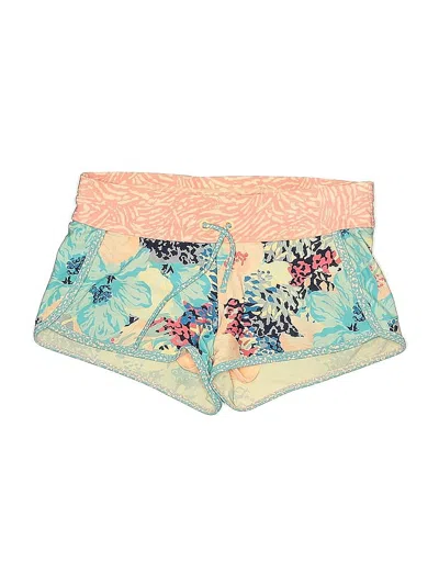 Pre-owned Athleta Girl Kids' Athletic Shorts In Blue