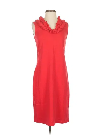 Talbots Casual Dress In Red
