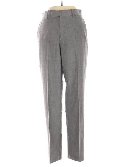 Pre-owned Kenneth Cole New York Dress Pants In Gray