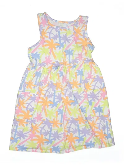 Pre-owned Wonder Nation Kids' Dress In Yellow