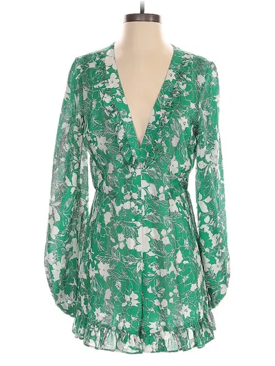 Pre-owned Alexis Romper In Green