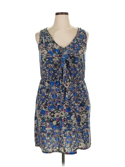 Pre-owned Dkny Jeans Casual Dress In Blue